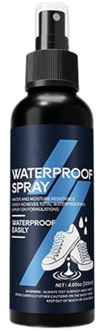 Protector en aerosol para zapatos,Spray impermeabilizante para zapatillas,Spray impermeable para zapatos contra la lluvia y las manchas de 120 ml - Escudo de agua de tela, spray impermeabilizante para