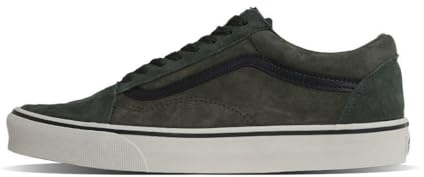 Vans Herren FU Old Skool Sneaker, Schwein, Wildleder, Grün/Mehrfarbig, 12 Women/10.5 Men