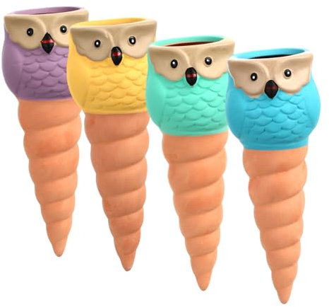 BESPORTBLE Picos De Riego Automático Estacas De Búho Sistema De Riego para Macetas