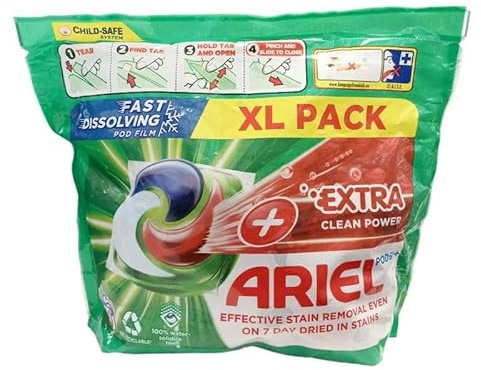 3er Pack - Ariel All-in-1 PODS – Extra Clean Power – 3x 40 Pods (3x 40 Waschladungen)