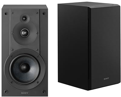 Sony SS-CS5M2 3-Wege-3-Treiber-Bücherregallautsprecher (Paar), Modell 2025