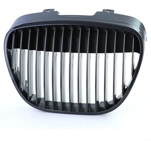 Alanmoship Frontgrill ohne Emblem schwarz ABS Ersatz für Seat für Ibiza für Cordoba 6L 2002-2009