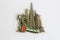 3D City Metal Fridge Magnets Country Holiday Souvenir London Paris NewYork Berlin Dubai Amsterdam Rome Prague Milan Barcelona Venice (DUBAI)