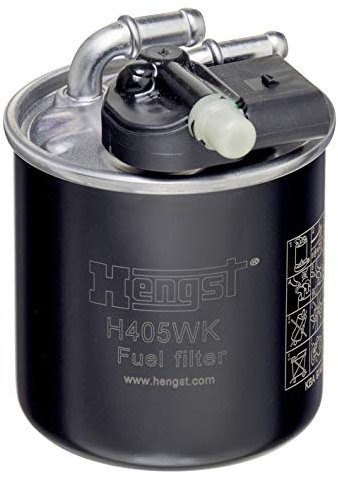 HENGST Kraftstofffilter Type H405WK - Kraftstoff-Leitungsfilter für PKW - Filter für Kraftstoff, Filter für Autos