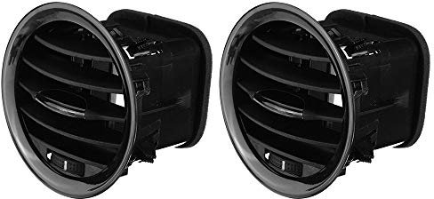 Huante 2 piezas de rejilla de ventilación de acondicionado para Opel ADAM/CORSA D MK3