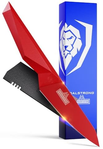 DALSTRONG Paring Knife - 3.75 - Shadow Black Series - Black Titanium Nitride Coated - High Carbon - 7CR17MOV-X Vacuum Treated Steel- Sheath - NSF Certified