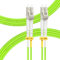 FLYPROFiber 5M OM5 LC auf LC LWL-Patchkabel | Längenoptionen: 0,2m-20m, 40 GB/100 GB Duplex, 50/125 um Multimode-Glasfaserkabel LSZH 5 Meter