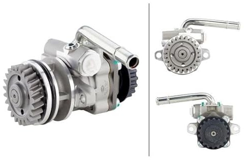 HELLA 8TL 359 000-241 Hydraulikpumpe, Lenkung - 110bar - hydraulisch | Kompatibel mit: VW CALIFORNIA T5 Camper, MULTIVAN T5, TOUAREG, TRANSPORTER T5 Bus, TRANSPORTER T5 Kasten