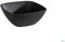 APS 85072 Schale NERO, 25 x 25 cm, Höhe 11 cm, Melamin, schwarz, 3,5 Liter