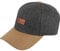bugatti zweifarbige Baseballkappe mit Patch - Sonnenschutz für Damen und Herren - One Size Camel