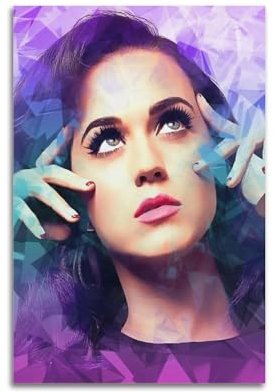 Zweig Katy Perry Poster mit Sängerin, dekoratives Gemälde, Leinwand, Wandposter und Kunstdruck, moderne Familienschlafzimmer-Dekoration, Poster, 20 x 30 cm