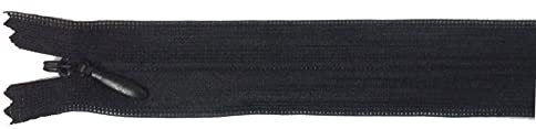 Reißverschluß nahtverdeckt nahtfein 40 cm schwarz