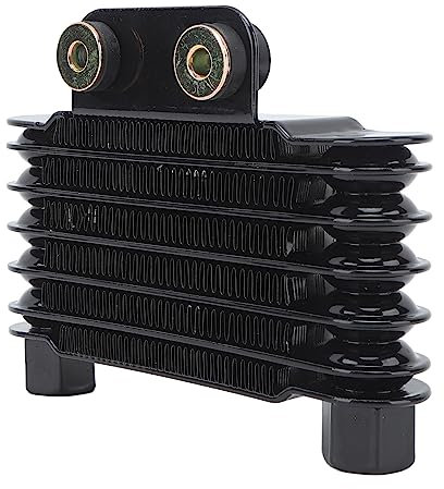 Fdit Radiatore dell'olio per Moto, Riduzione del Carico del Radiatore dell'olio, Affidabile e Durevole per Veicoli Fuoristrada (M12)