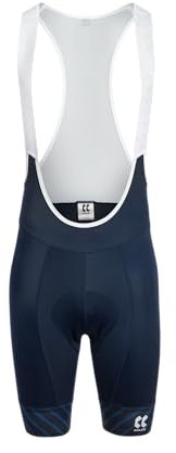 Kalas Motion Z4-Salopette da Ciclismo da Uomo Pantaloncini, Blu, S