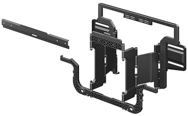 Sony WL900 TV-Wandhalterung | Schwenkfunktion, schlanke Wandmontage, Kabelmanagement, passende Soundbar-Halterung erhältlich, 60kg, SU-WL900