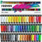 Reeves Acrylfarben Set - Hochpigmentierte Farben für Hobbyisten, Künstler & Anfänger - 50 Stück, 22ml