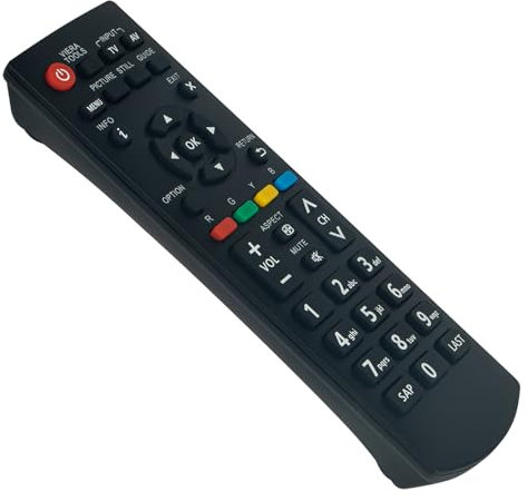 N2QAYB000822 sub N2QAYB000820 Replace Remote Control Compatible with Panasonic Plasma TV Viera TC-P42X60H TC-P50X60H TC-P42X60L TC-P50X60L TC-L22X2 TCP42X60H TCP50X60H TCP42X60L TCP50X60L TCL22X2
