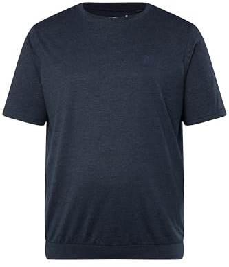 Men Plus Herren große Größen Übergrößen Menswear L-8XL T-Shirt, Bauchfit, Basic, Halbarm Navy blau 9XL 836308130-9XL