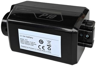 Batterie de Remplacement 2000 mAh Compatible avec l'aspirateur à Main Proscenic P10, Batterie Li-ION Rechargeable, 1 pièce