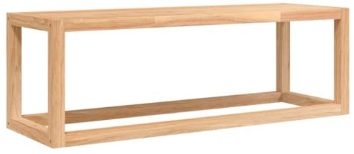 Helloshop26 Porte-Serviette 60 x 20 x 20 cm Bois Massif de Noyer 02_0005468