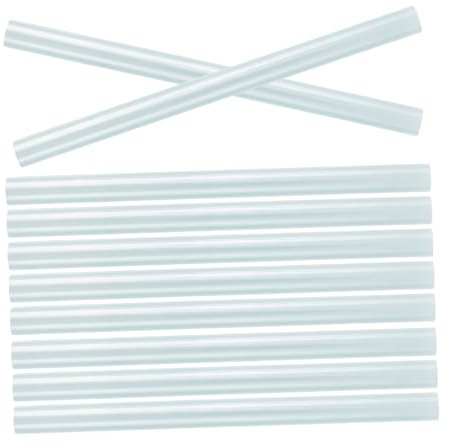 Veemoon 20pcs Blue Hot Melt Glue Sticks for Crafting DIY Arts and Crafts Glue Sticks Bulk Metallic Hot