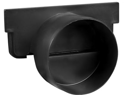 Endkappe mit Anschluss Ø75mm - Höhe 55mm | Stirnwand, Endverschluss
