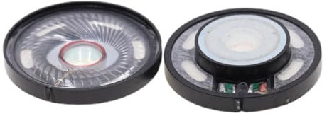 sodeber 2Pcs 50MM Headphone Speakers Unit Loudspeaker Replacement Parts 112db 32ohm Driver Subwoofer