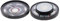 sodeber 2Pcs 50MM Headphone Speakers Unit Loudspeaker Replacement Parts 112db 32ohm Driver Subwoofer