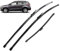 Escobillas Limpiaparabrisas Premium para Volkswagen Touran 2003-2006, Tecnología Silenciosa - Goma de Alta Calidad 2 Delanteras + 1 Trasera
