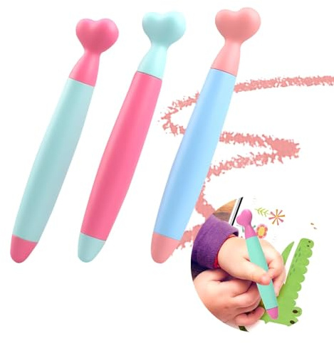 3 pcs lápiz Táctil Infantil,Lapiz para Tablet Android,Lapiz para Tablet Universal para Tablet y Smartphone Compatible con iOS y Android pour iPad, iPhone, Switch Punta diseño Seguro de una Pieza