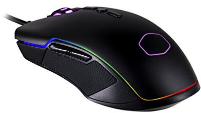 Cooler Master CM310 Gaming Mouse with Ambidextrous Grips, 10000 DPI Optical Sensor, and RGB Illumination