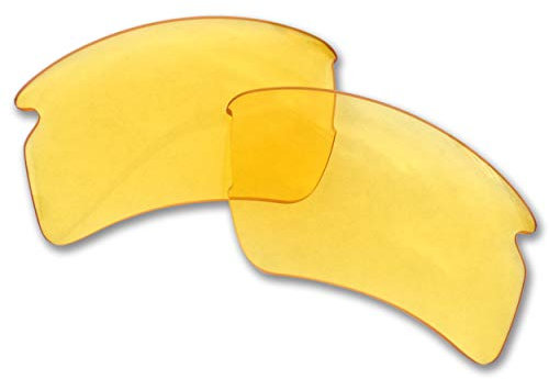 SOODASE Für Oakley Flak 2.0 XL Sonnenbrillen Durchsichtigs Gelb Ersatzgläser