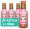 AriZona - Cowboy Cocktail Kiwi Fraise - Jus de Fruits 100% Plaisir - Aromatisé et Rafraîchissant - Bouteille PET 500ml - Pack de 6