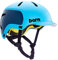 Bern WATTS 2.0 Fahrrad Helm, Matt Ozeanblau, L