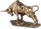 LGYKUMEG weinschrank Stier Harz Dekoration Tier Skulptur, Feng Shui Stier bürodeko,deko Schreibtisch und Wohnzimmer Figuren skulpturen,repräsentiert viel Glück der Karriere und Reichtum