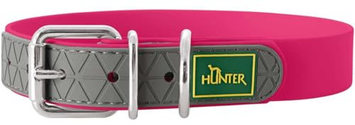 HUNTER CONVENIENCE Hundehalsband, Kunststoffmaterial, 65 L-XL, himbeer