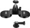 Magnetic Camera Mount for Gopro, usmallbee Action Camera Accessory Car External Fixed Suction Cup Bracket, Compatible with GoPro Hero9/Hero8/Hero7, GoPro Max, GoPro, APEMAN, Campark