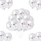 20 Stück Weißstorch Latexballons zur Geburt Baby Storch Jungen Mädchen für Hochzeit Willkommen Zuhause Baby Empfang Partei Dekoration