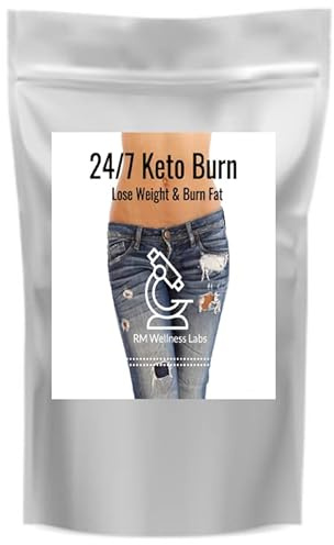 24/7 Keto Burn - Lose Weight & Burn Fat Fast - 120 Pills - 4 Month Supply