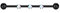 LAURITAMI Industrial Piercing Bar 38mm 14G Barbell Edelstahl Opal Zirkon Kristall Cartilage Ohrringe Scaffold Ohr Piercing