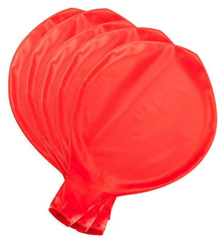 10 Riesen Luftballons Rot,36 Zoll XXL Luftballons Rot, Grosse Luftballons,Großer Helium Ballons, 36 Zoll Riesen Helium Luftballons für Geburtstag Feiern, Festivals, Karneval, Hochzeit