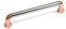 160mm Polished Chrome & Rose Gold Copper Bar Handle Kitchen Cupboard Cabinet Door Drawer Furniture Pull