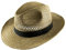 Classic Italy - Chapeau Fedora Paille Homme ou Femme Fedora Paglia - Taille 64 cm