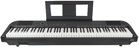 Axus AXD55 88 Key Digital Piano Keyboard with Touch Sensitive Keys, Sustain Pedal and High-Level Features and Functions.