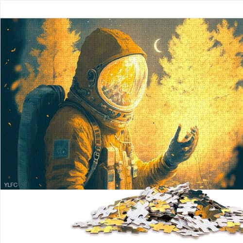 Puzzles für 1000 Teile Puzzle für Erwachsene EIN Neuer seltsamer Ort Recycelter Karton für Erwachsene 1000 Teile Puzzle Schwierig und herausfordernd 1000 Teile (26 x 38 cm)