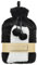 A2Z Hot Water Bottle 1.5 Litre Capacity Plush Black Faux Fur Fleece Cover and Cosy Socks Gift Set Leak Proof Hot Water Bag for Pain Relief Cosy Nights & Relaxation