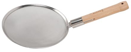 Skimmer Spoon, Lightweight, Large Size Fine Mesh Durable Portable Skimmer Spoon for Decanting (28cm/11.0in Diameter)