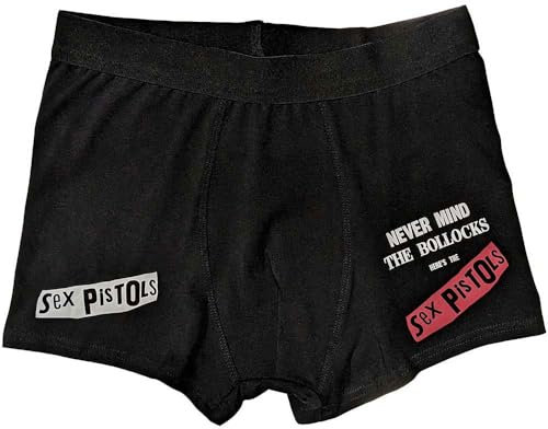 Rock Off officially licensed products The Sex Pistols Never Mind Boxer Shorts XL Black