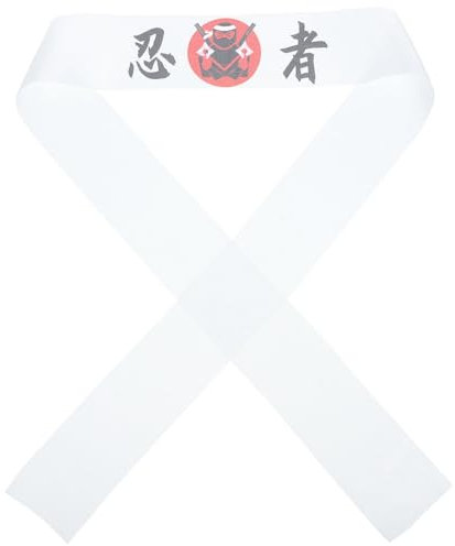 Sosoport Ninja Kopfbinde Für Chef Japanischer Stil Vielseitig Einsetzbar Atmungsaktiv Für Karate Yoga Laufen Radfahren Schweißabsorbierend Einzigartiges Chef-accessoire