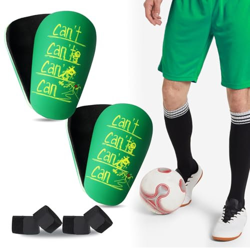 Mini-Schienbeinschoner für Fußball, 2 Paar Miniatur-Schienbeinschoner und 2 Paar Schienbeinschoner, Schienbeinschoner für alle Altersgruppen, extra kleine Schutzausrüstung, Schienbeinschoner,
